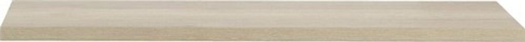 Sanox Waschtischplatte 160,2 x 45 cm Eiche natur ohne Ausschnitt