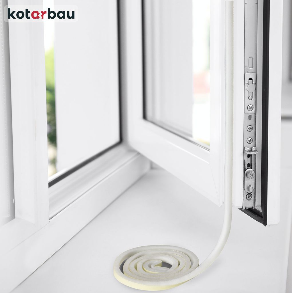 KOTARBAU® 2 St. Dichtungsband Schaumstoff 10x12 mm x 2,5m Produktbild 6