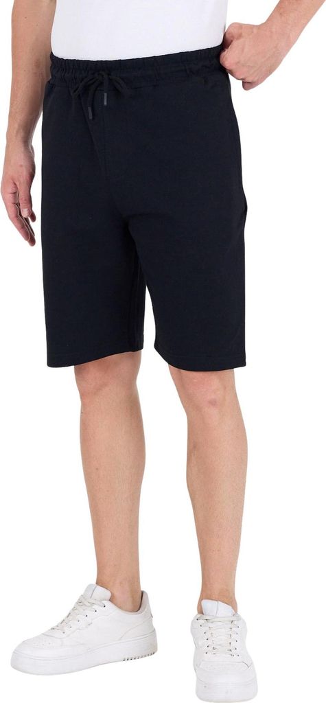 COMEOR Shorts Herren mit Reißverschluss - Baumwolle Kurze Hosen, Sporthose Kurz Männer Bermuda Jogginghose, Laufshorts Sommer Trainingshose