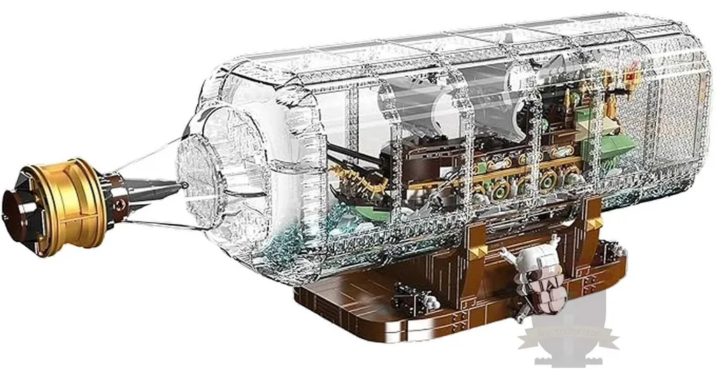 Mould King 10067 Le Bateau dans la Bouteille - Maquette de 2499 Pièces