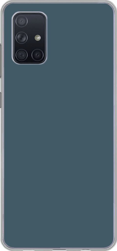 MuchoWow Handyhülle Schutzhülle Hülle für Telefoonhoesje Samsung Galaxy A51 5G Oceana - Farben - Palette Silikon Softcase Handy Hülle - Abbi...