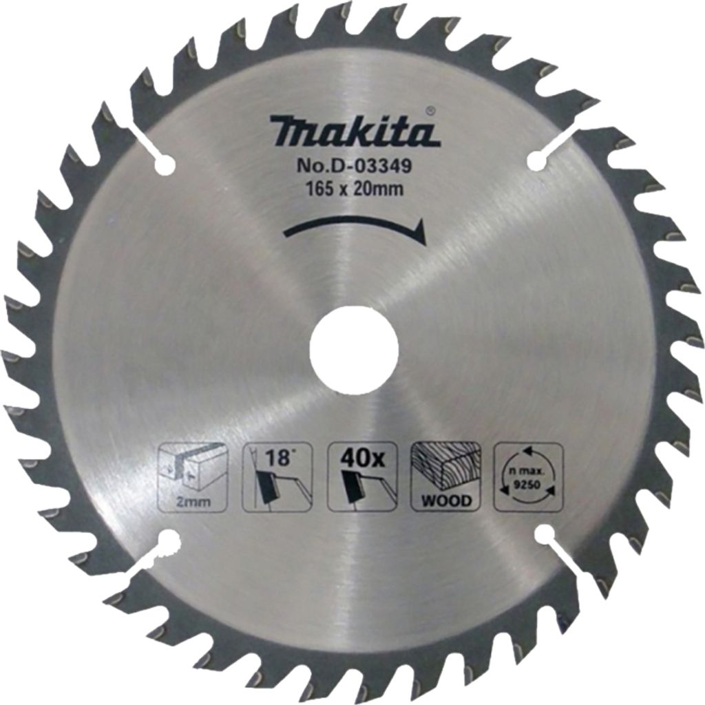 Pilový kotouč Makita Ø165 x 20 mm Profesionální pilový Obrázek produktu 