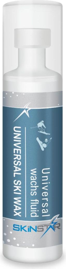 SkinStar Universal Flüssig Skiwachs PFAS-frei Ski & Snowboard Fluid Wax 150ml