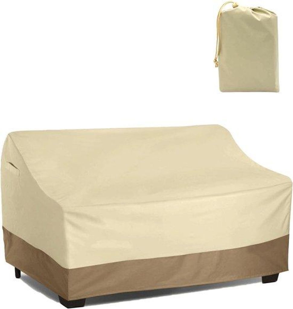Tuinbankhoes - 147 x 83 x 79 cm - Dubbel tuinbankhoes - Productafbeelding 