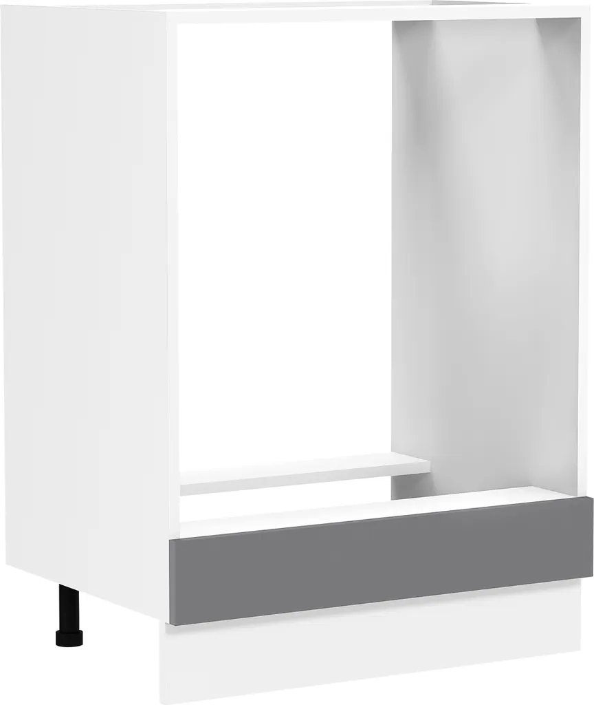 Mobili da cucina Arredamento e forno Fasola Bianco / Antracite A. 82 x L. 60 x P. 46 cm