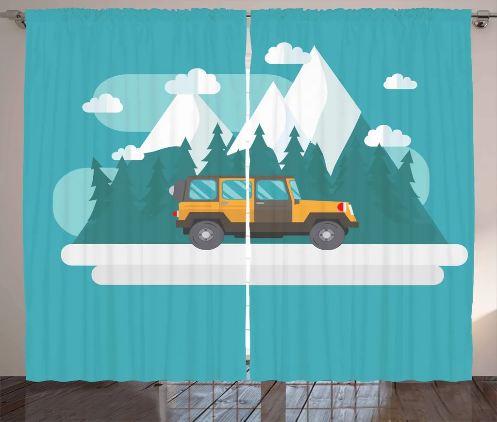 Tenda Camper ABAKUHAUS Inverno Rustico 280x175cm per Interni Accoglienti