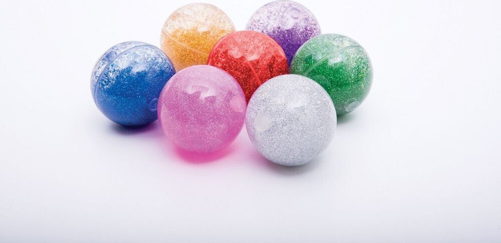 Tickit Sensory Rainbow Glitter Balls, 3 rok / roky, Obrázok produktu 