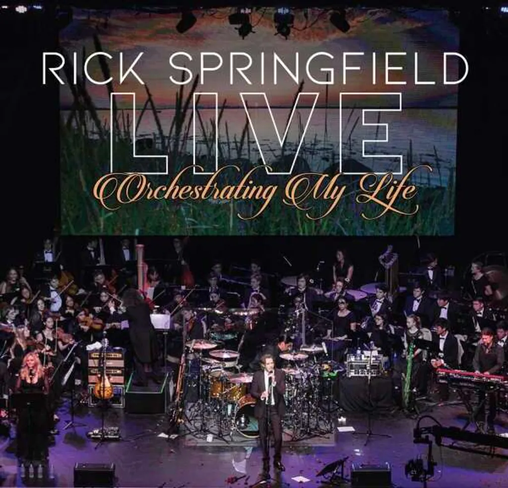Rick Springfield Orchestrating My Life Live CD Arrangements Orchestraux