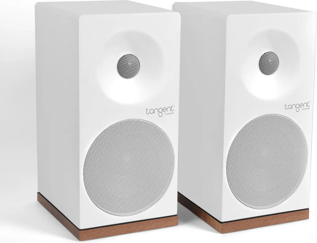 Tangent Spectrum X5 Blanc : Enceintes 100W avec Tweeter à Dôme Souple