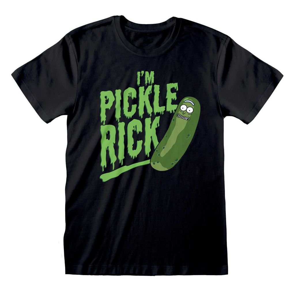 Rick And Morty - Im Pickle Rick - Black T-Shirt - Größe S
