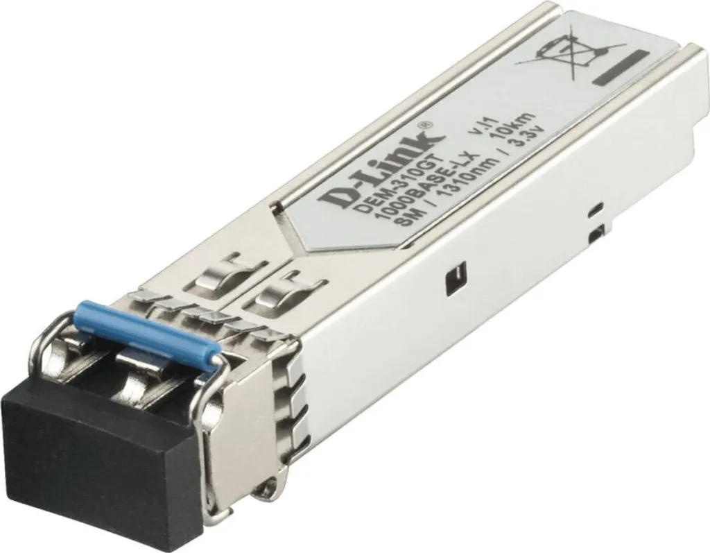 Module SFP D-Link DEM-310GT 1000 Mbit/s Gigabit Ethernet en Cuivre Noir