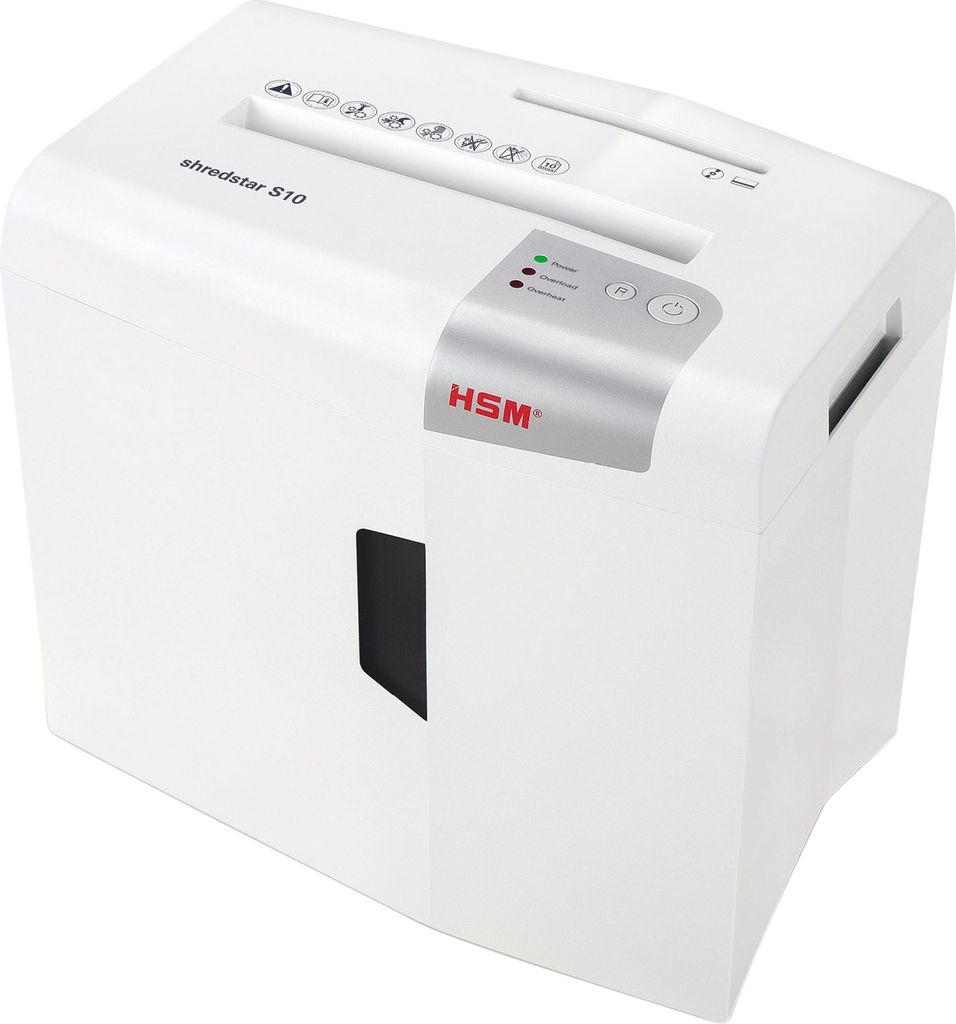 HSM Aktenvernichter shredstar S10 Streifenschnitt: 6 mm Produktbild 