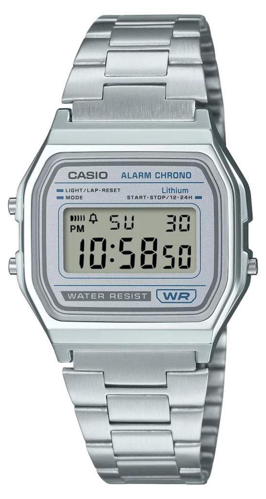 Casio - A158WEA-7EF - Náramkové hodinky - Uni - Kremeňové - Obrázok produktu 