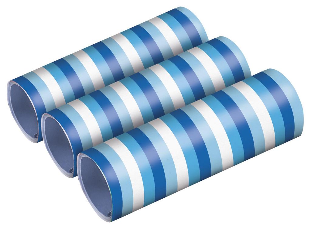 Amscan 9904634, Serpents d'air de fête, papier, bleu, 15 Image du produit 