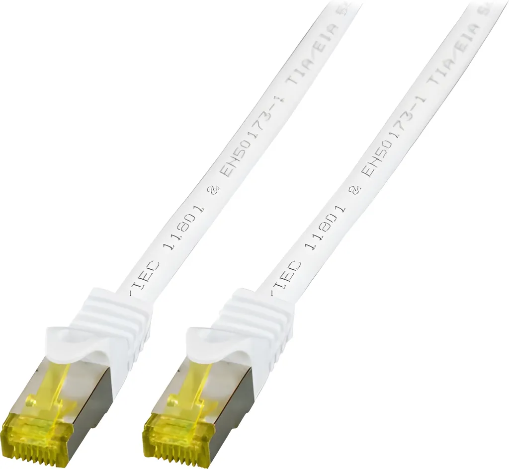 EFB-Elektronik MK7001.0,25W | Cavo Patch Cat.6A S/FTP Bianco 0,25m