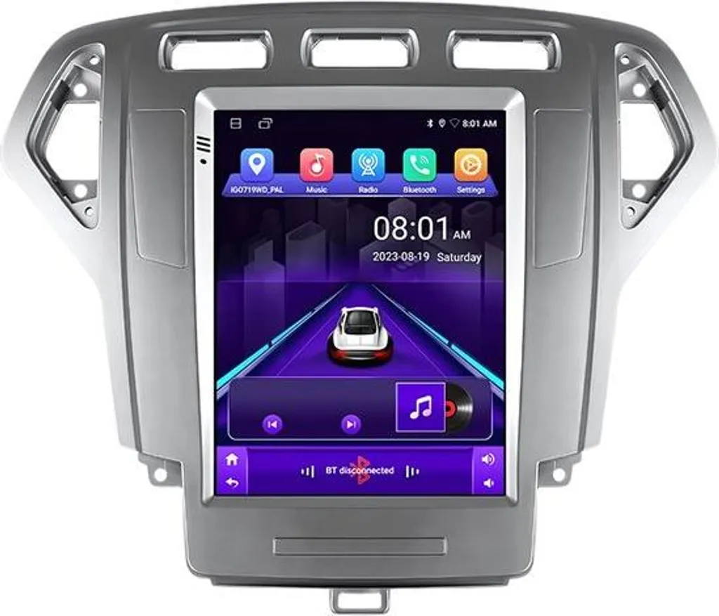 Autoradio CarPlay et Android Auto avec Écran Tactile pour Ford Galaxy