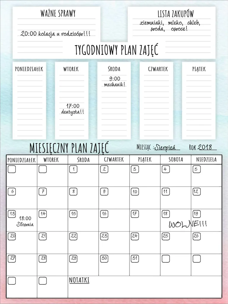 Tableau Magnétique de Réfrigérateur : Calendrier XXL Réutilisable