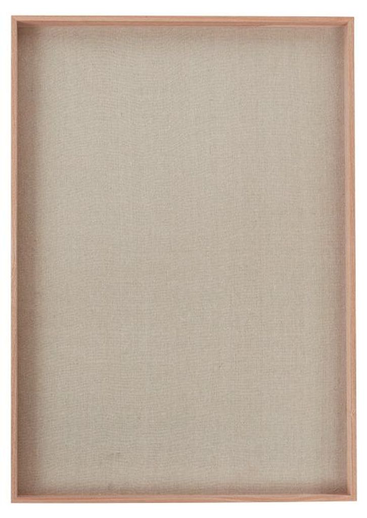 OYOY Peili Notice Board Pinnwand Nature L300368 55x5x78 cm Kork Esche MDF Memoboard Notiztafel skandinavisch mit Ablage