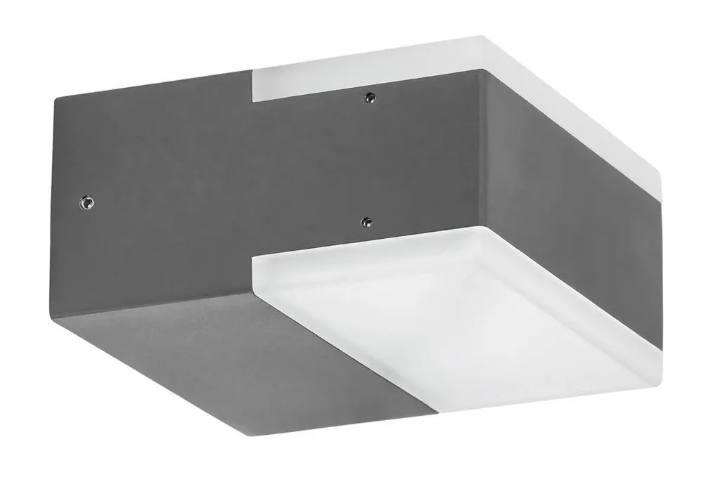 Lampe murale LED Bona 2x 4,5W anthracite Rabalux - Éclairage IP44 solide - 5