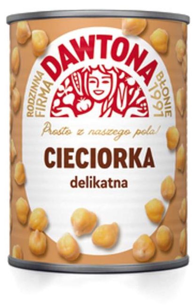 Dawtona Ciecierzyca 400 g Konserwowa Zdjęcie produktu 
