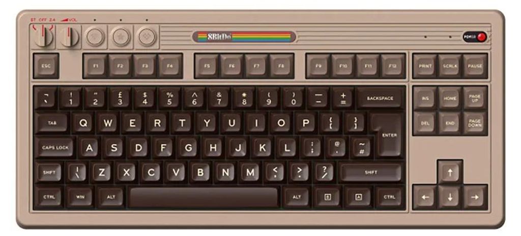 tastiera meccanica 8BitDo - C64 Ed. Immagine del prodotto 