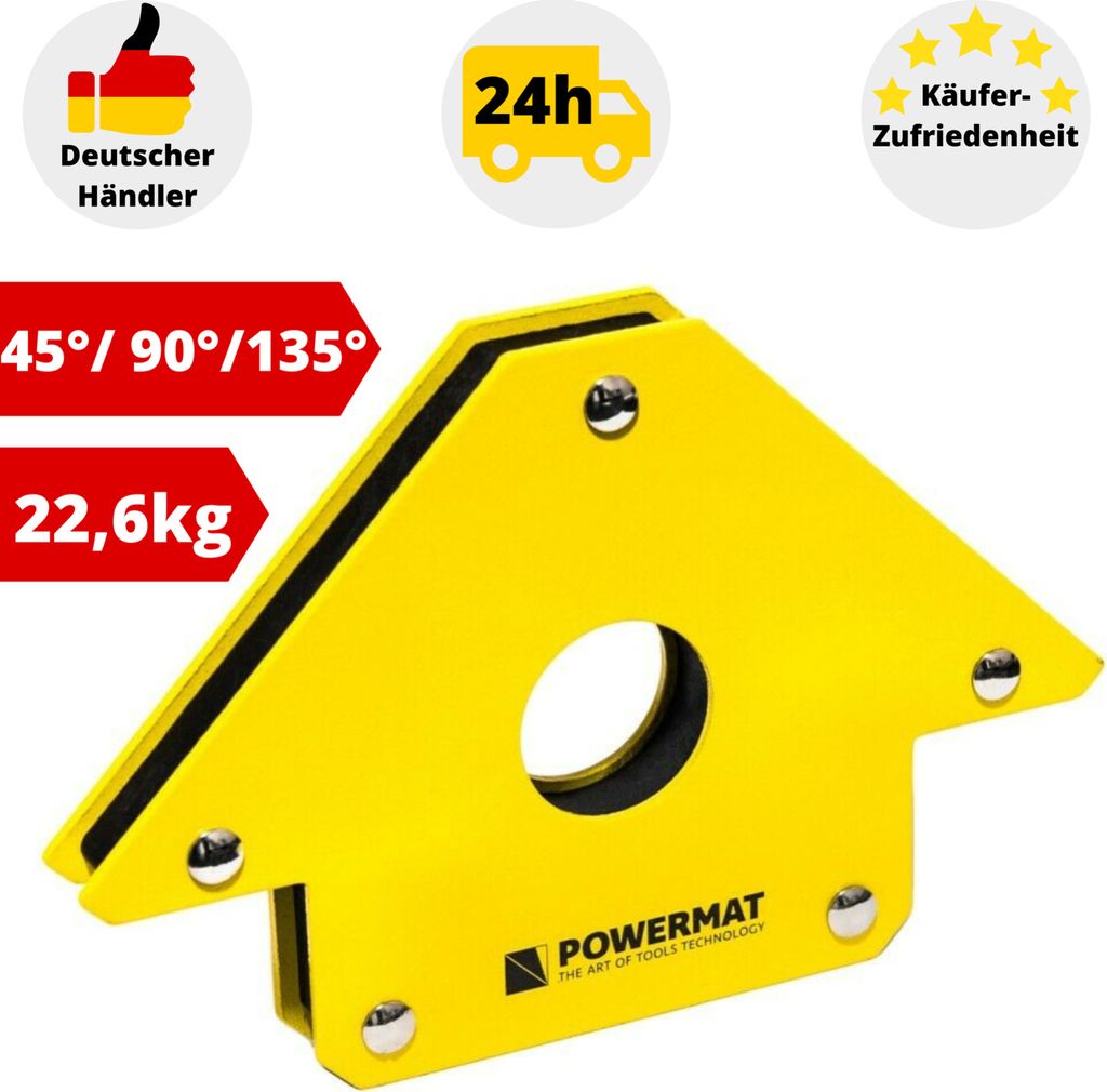POWERMAT Magnetischer Schweißwinkel 22,6kg PM-SKM-22,6