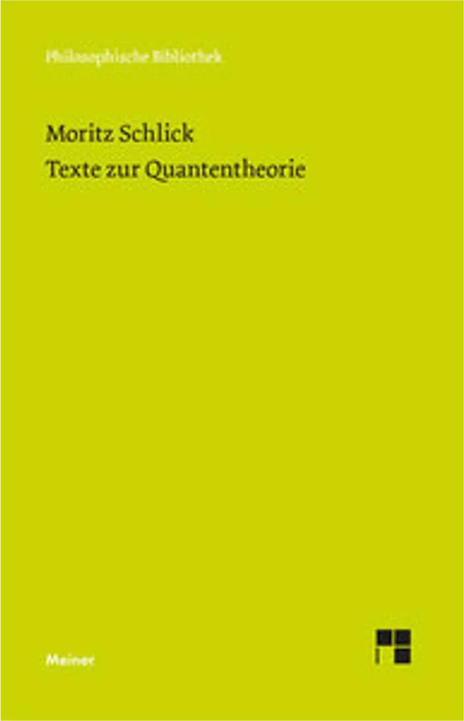 Texte zur Quantentheorie : édition complète avec schémas et équations