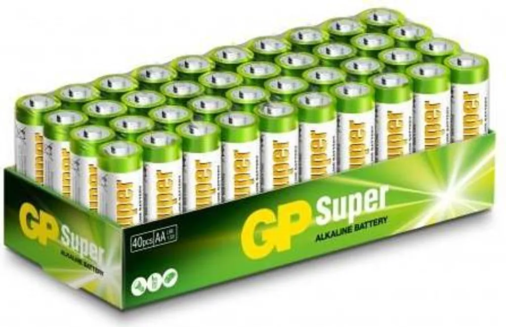 Évitez les pannes avec les piles AA GP Super Alkaline LR6 haute fiabilité