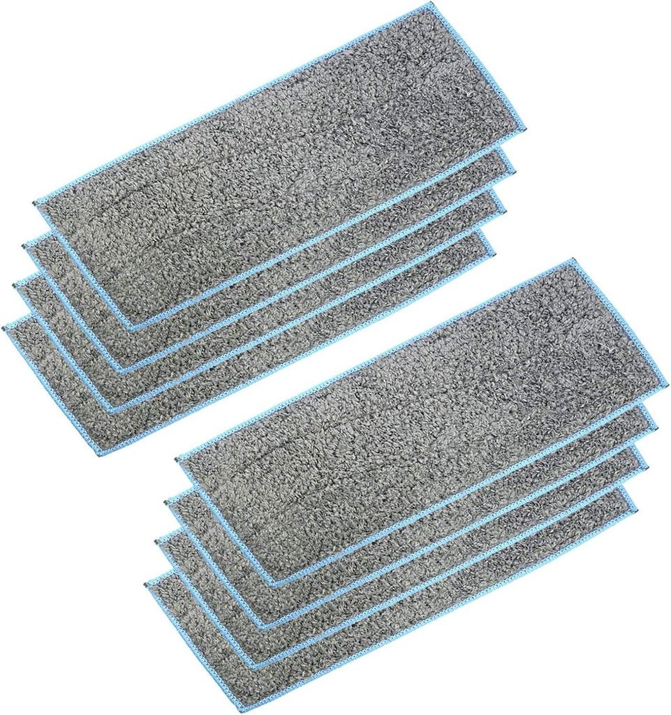 Packung mit 8 waschbaren und wiederverwendbaren Wischmopp-Pads für iRobot Braava Jet m6 (6110) (6012) (6112) Ultimate Robot Mop