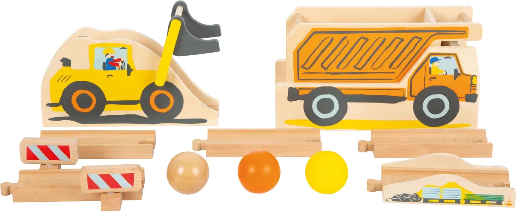 Circuit de billes Junior Chantier - Jeu de construction et d'éveil