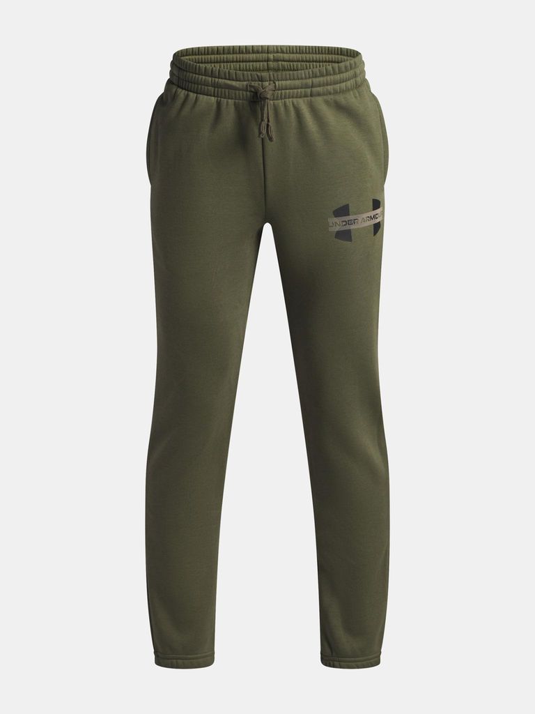 Under Armour UA Rival Trainingsanzug für Jungen, Flc Cblck Grphc Jgr-GRN YXS