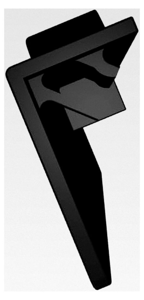 Ersatzteil Schieber für Türverriegelung geeignet für Dometic Kühlschrank RM 7XXX grau 7000 Serie