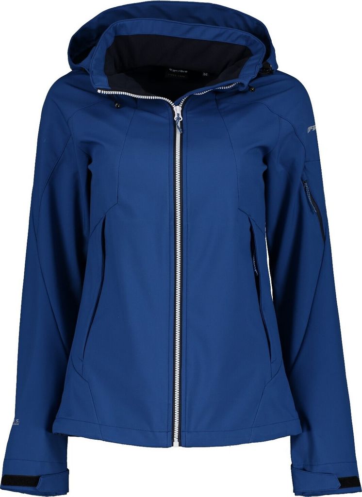 Icepeak Softshelljacke für Damen Wasserabweisend Baraboo, Farbe:Orange, Größe:36