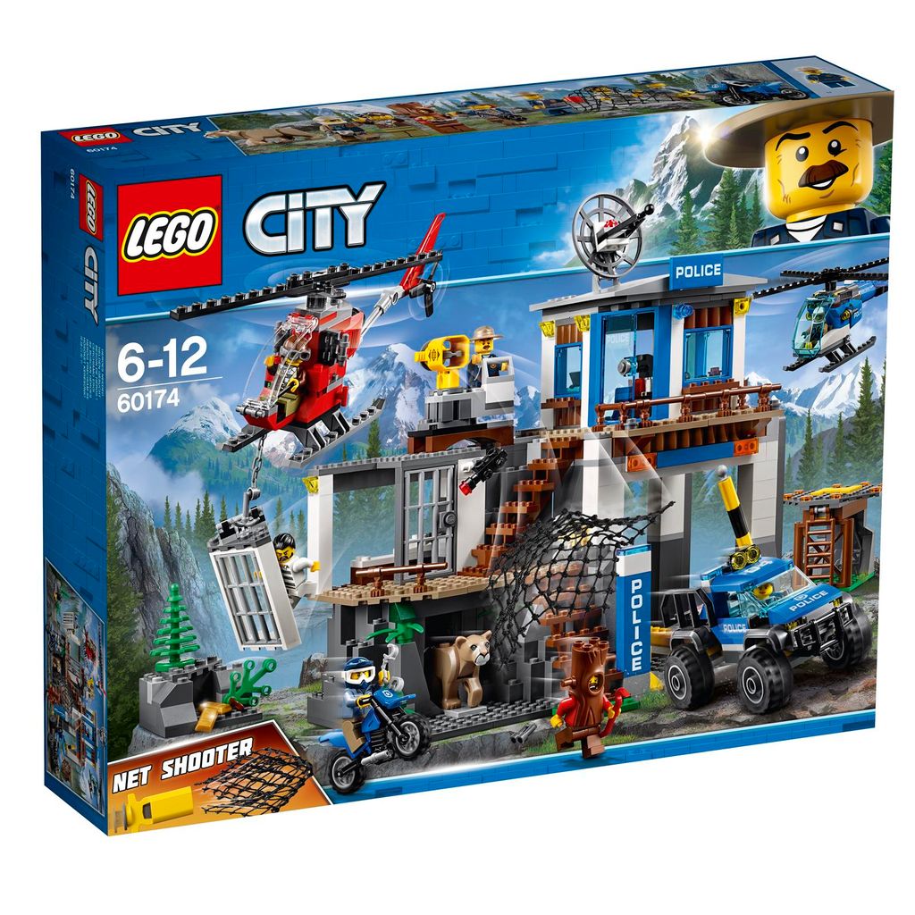LEGO® City, Hoofdkwartier van de Bergpolitie, 60174 Productafbeelding 