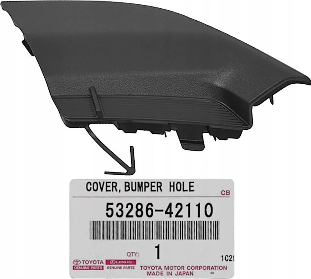 Réparer pare-chocs Toyota RAV4 : Capuchon attelage gauche 53286-42110 OE
