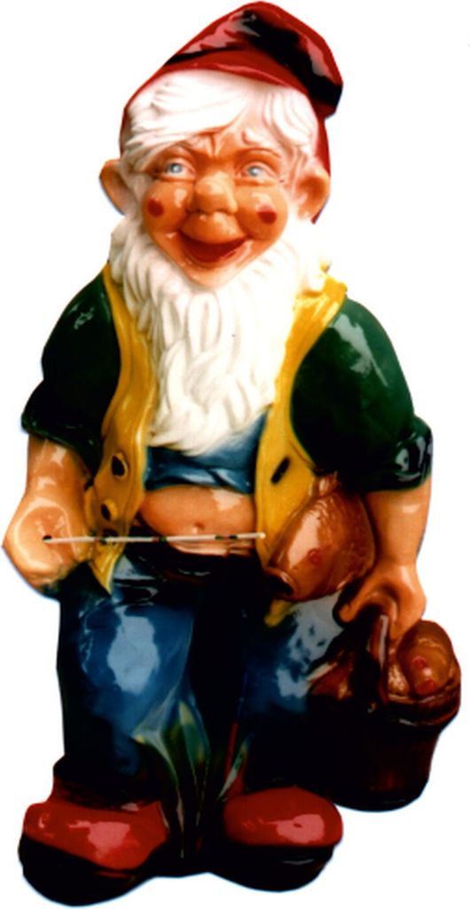 Garten Zwerg Figur Statue Skulptur Figuren Skulpturen Dekoration Deko Neu 8834
