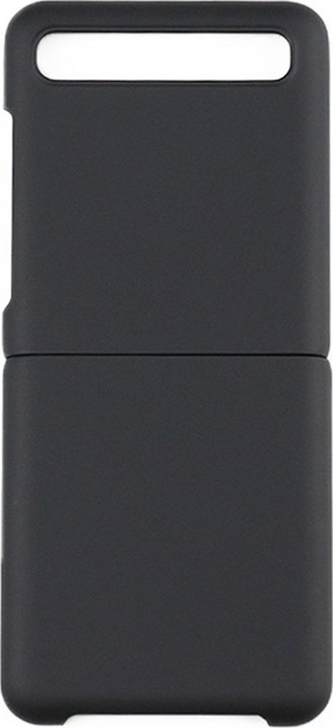 Mobigear Rubber Touch Samsung Galaxy Z Flip Silikon Hülle Backcover - Schwarz