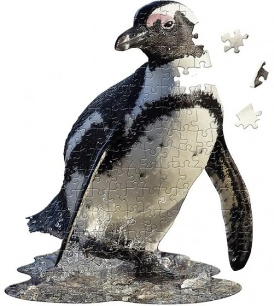 Puzzle pingouin 100 pièces pour stimuler la patience de l'enfant