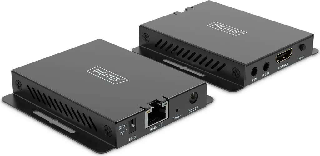 Rallonge HDMI 4K par Câble Ethernet RJ45 40 Mètres DIGITUS Professionnel