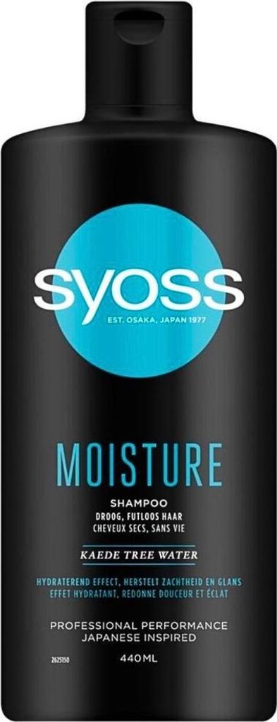 Syoss Moisture Shampoo - Shampoo - Feuchtigkeitsspendend - 440 ml - 1 Stück