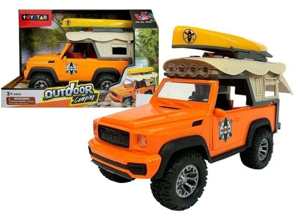 Lean Toys Auto Camping-Jeep – Geräusche und Lichter