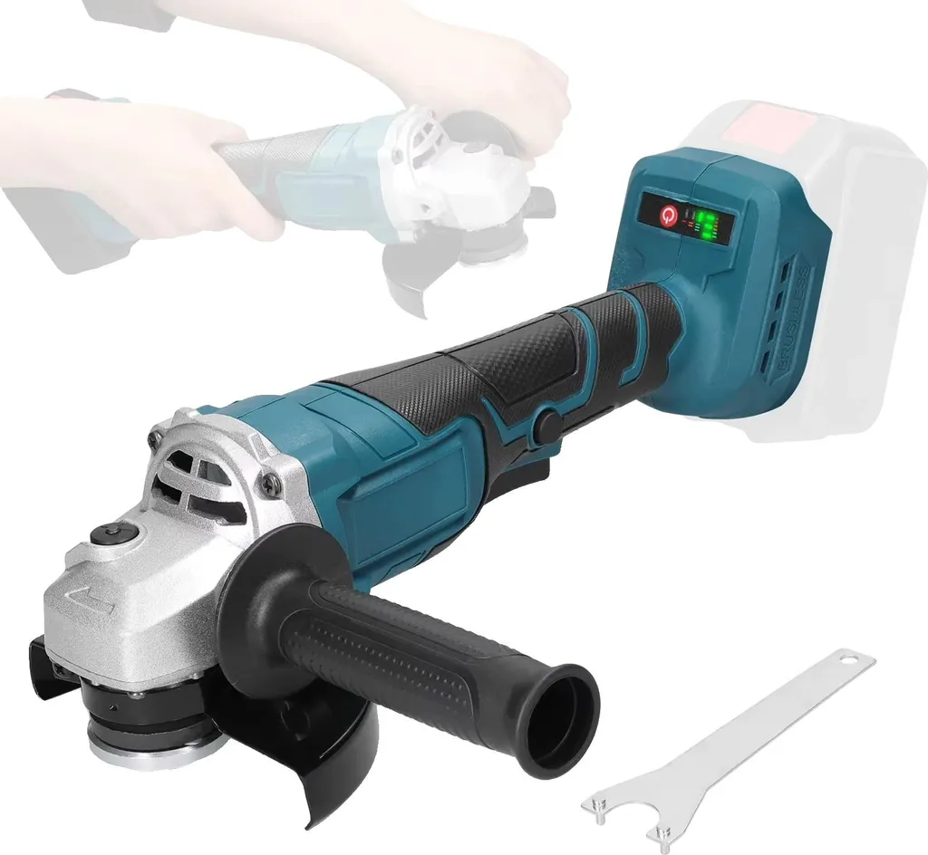 Smerigliatrice Brushless 125mm: Eccellenza Meccanica e Supporto
