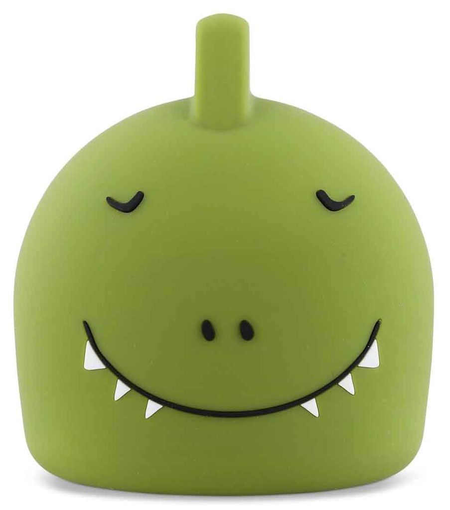 Trixie Nachtlicht Kinderzimmer Mr. Dino - Wiederaufladbare LED Lampe grün