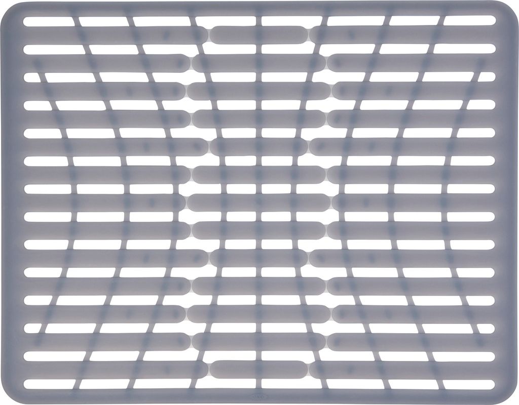 Spülbeckenmatte 32x41cm Silikon grau GoodGrips / OXO Produktbild 