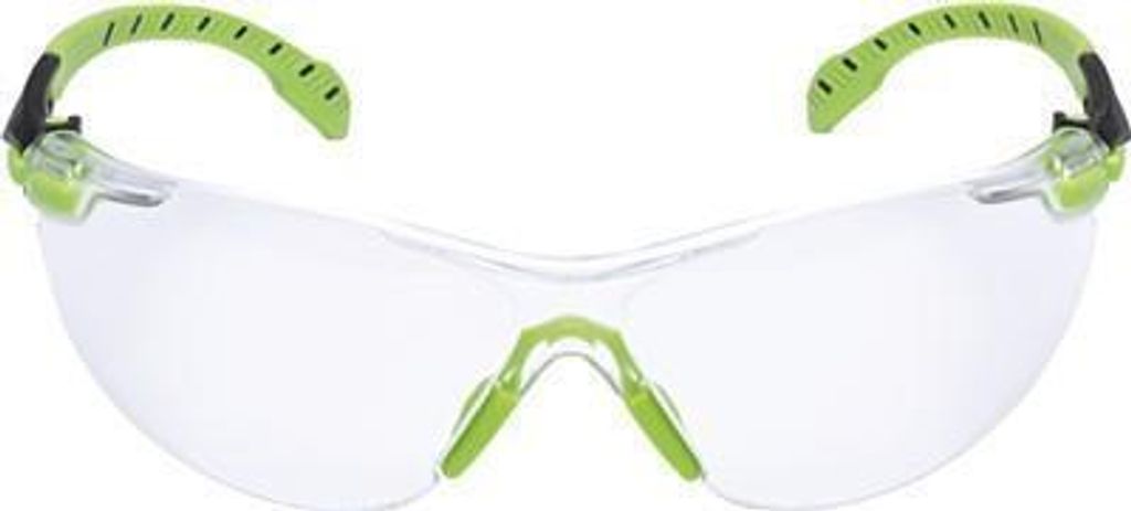 3M Solus Safety Glasses Beschlaghemmend schwarz/grün/klar 99.9 % (S1201SGAF)