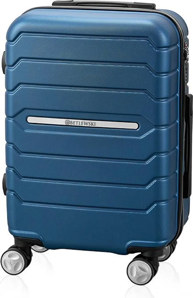 Valise Cabine BWA-16 S Blue Eclipse - Bagage à Main Rigide 4 Roues