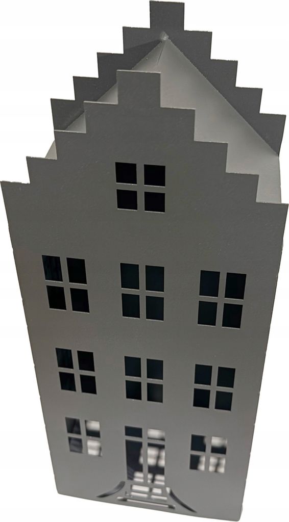 Led Laterne Haus Kerzenlaterne Mittel 35 Cm Anthrazit Laterne