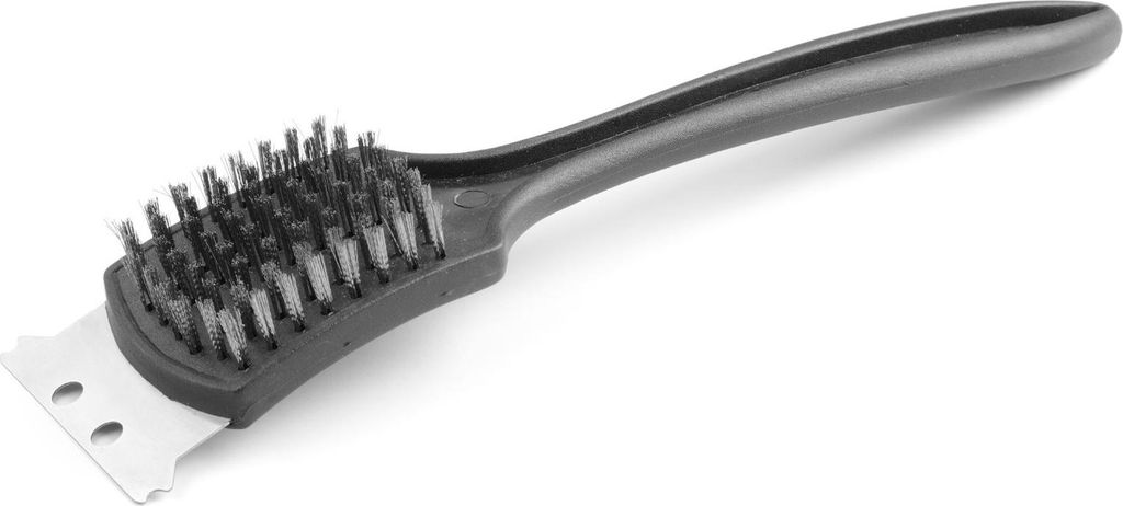HENDI Drahtbürste mit Stahlkratzer 70x310x(H)85mm