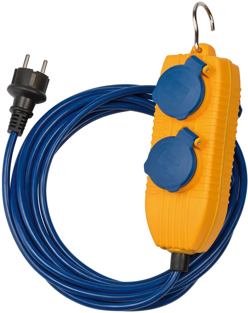 Solution Anti-Poussière : Multiprise IP44 4 Prises avec Rallonge de 5m