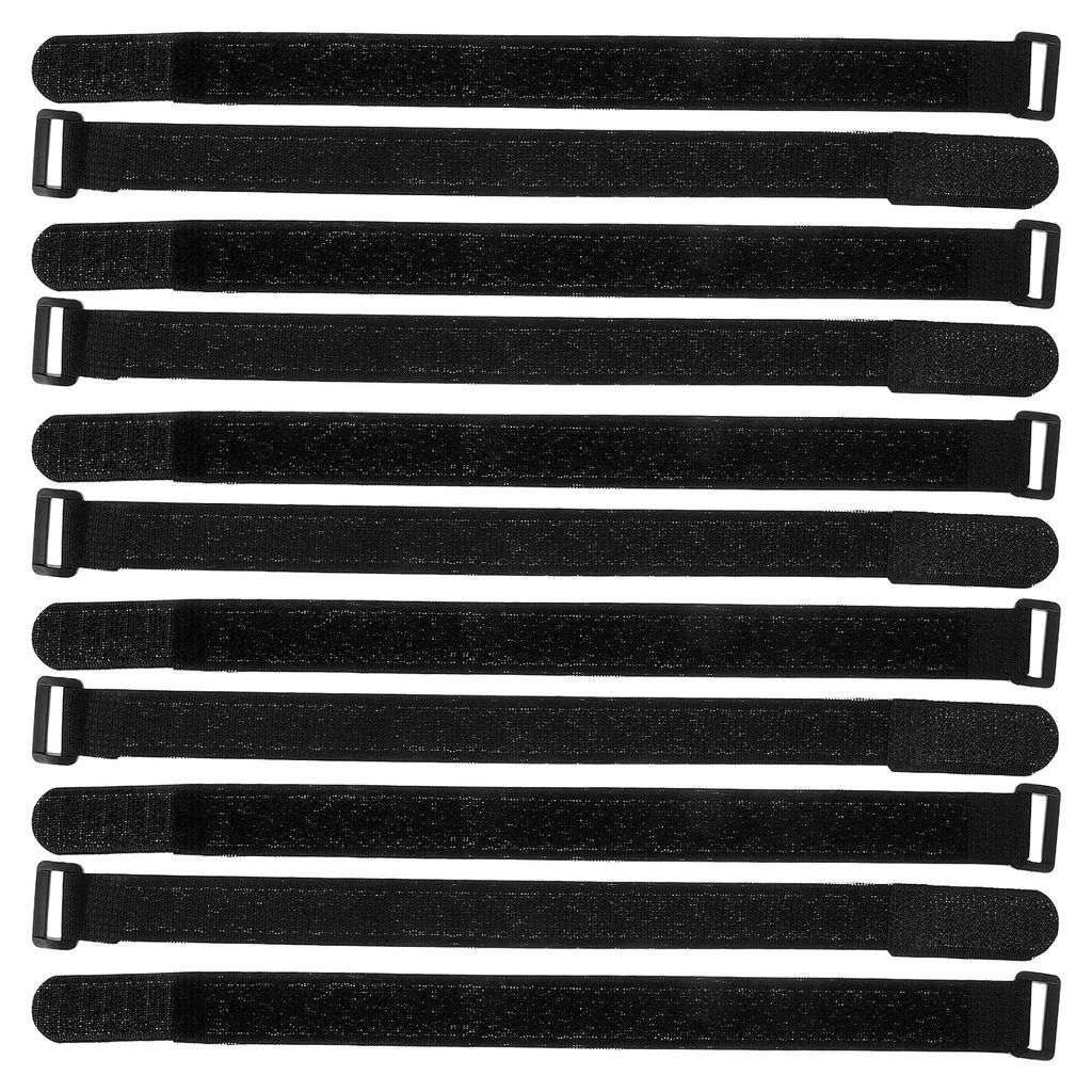 20 Stück Feuerlöschergurte aus robustem Material zur universellen Befestigung für Pulver- und Wassernebel-Feuerlöscher in Schwarz für Haus, Au...